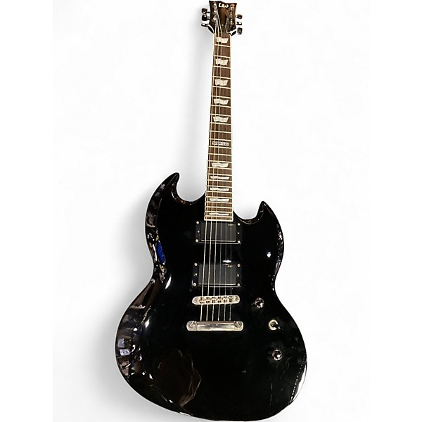 Used ESP LTD Viper 330 Black Solid Body Electric Guitar
