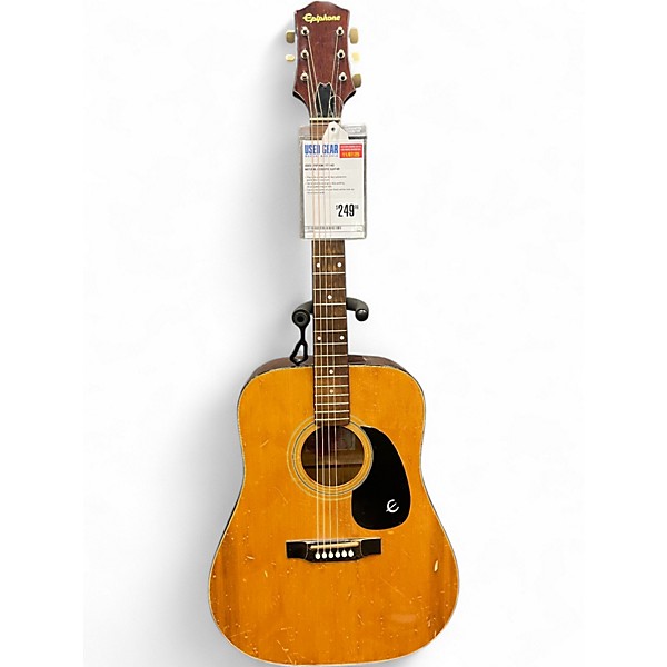 Used Epiphone FT-140 Natural Acoustic Guitar