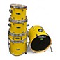 Used 2010s Mapex 5 Piece v series 5 piece kit Yellow Drum Kit thumbnail