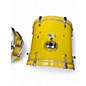 Used 2010s Mapex 5 Piece v series 5 piece kit Yellow Drum Kit