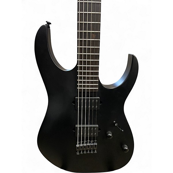 Used Ibanez RGRTBB21 Black Baritone Guitars