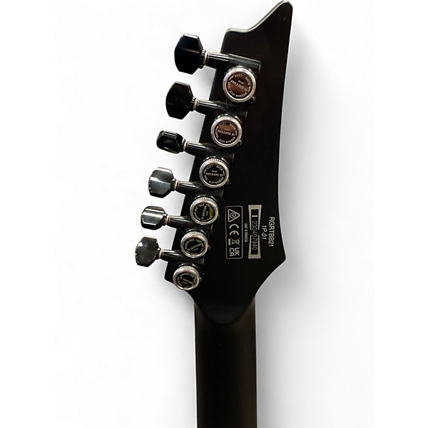 Used Ibanez RGRTBB21 Black Baritone Guitars