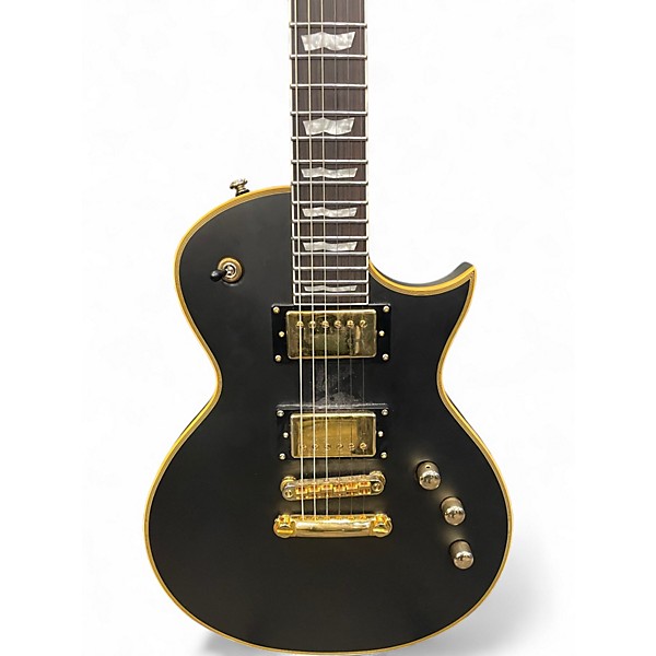 Used ESP LTD EC1000 Deluxe MATT BLACK Solid Body Electric Guitar