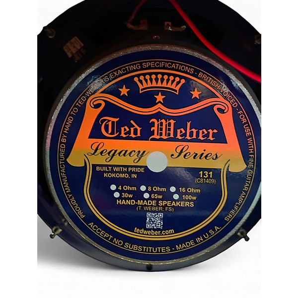 Used Carl's Custom Amps 1X12 Legacy 131 Guitar Cabinet