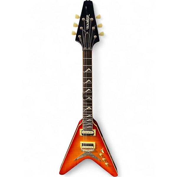 Used Hamer Vector 2 Color Sunburst Solid Body Electric Guitar