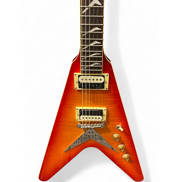 Used Hamer Vector 2 Color Sunburst Solid Body Electric Guitar