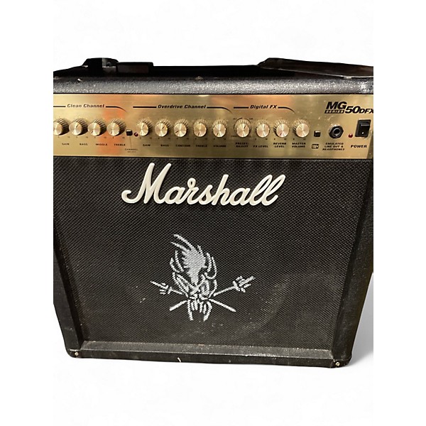 Used Marshall MG50DFX 1x12 50W Guitar Combo Amp