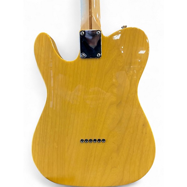 Used Fender Special Edition Deluxe Ash Telecaster Butterscotch Blonde Solid Body Electric Guitar
