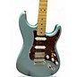 Used 2005 Fender Standard Strat HSS Blue Agave Solid Body Electric Guitar