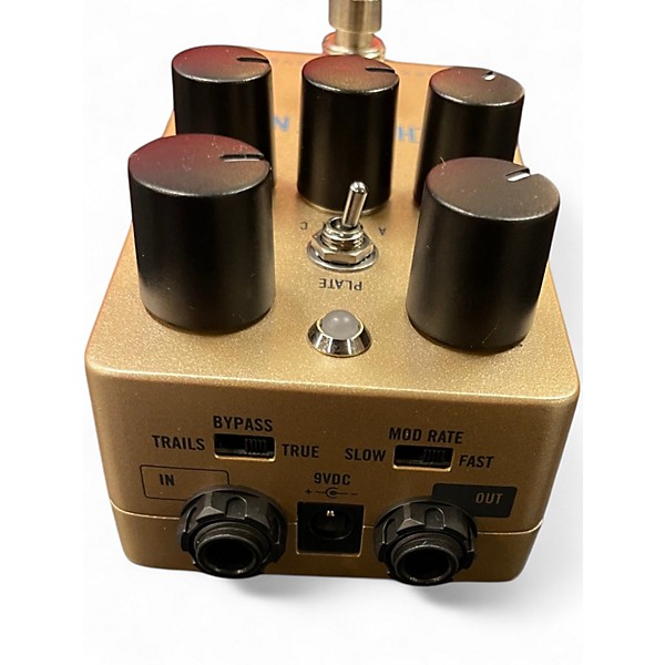 UAFX Plate Reverb ゴールド Universal Audio UAFX Heavenly Plate Reverb Effects Pedal