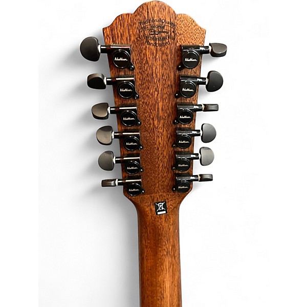 Used Washburn WCG15SCE12-0 Natural 12 String Acoustic Electric Guitar