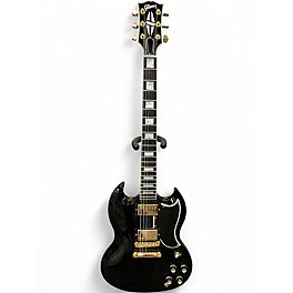 Used 2020 Gibson SG Custom Ebony Solid Body Electric Guitar