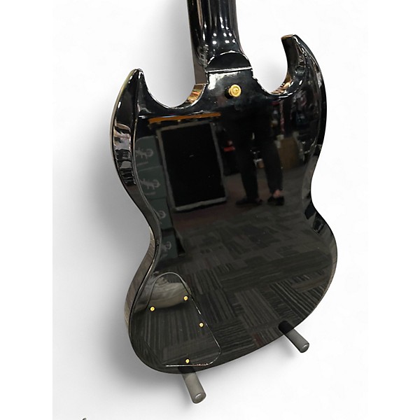 Used 2020 Gibson SG Custom Ebony Solid Body Electric Guitar