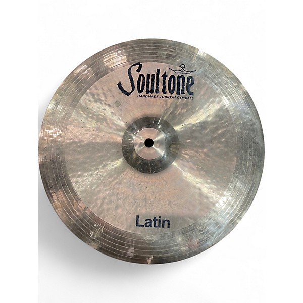 Used Soultone 14in Latin Hi-Hat Pair Cymbal