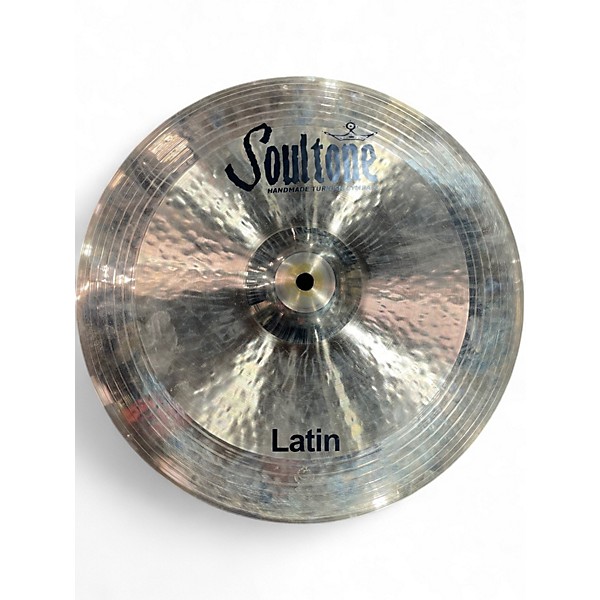Used Soultone 14in Latin Hi-Hat Pair Cymbal
