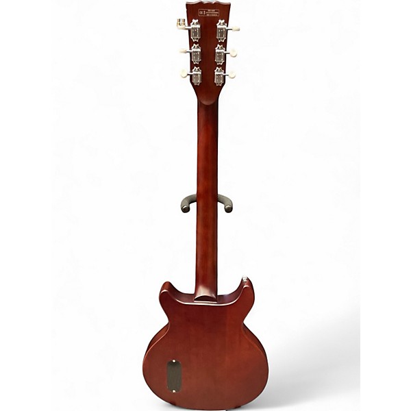 Used Harley Bnton  les paul double cut  Heritage Cherry Solid Body Electric Guitar