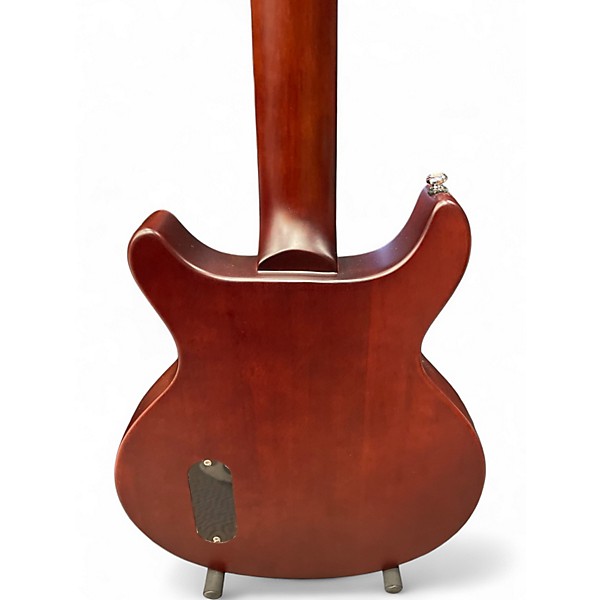 Used Harley Bnton  les paul double cut  Heritage Cherry Solid Body Electric Guitar