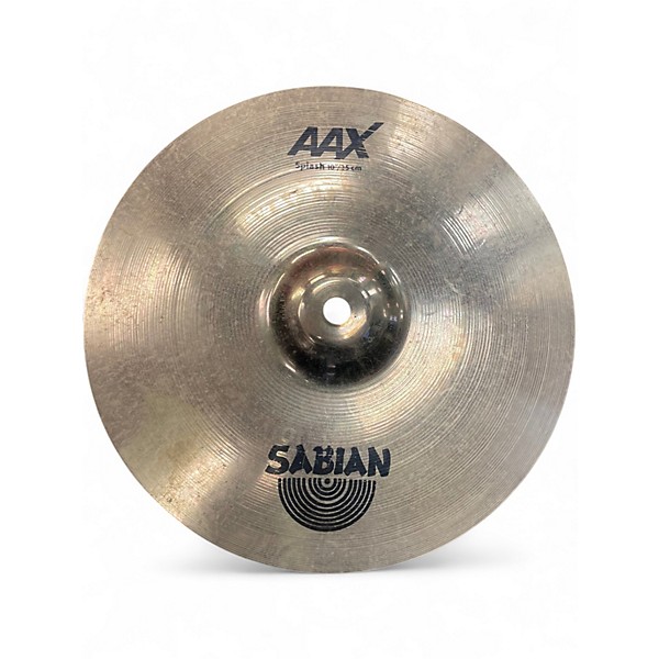 Used SABIAN 10in AAX SPLASH Cymbal