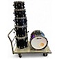Used 2025 Ludwig 6 Piece Classic Maple hybrid black sparkle Drum Kit thumbnail