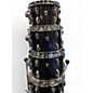 Used 2025 Ludwig 6 Piece Classic Maple hybrid black sparkle Drum Kit
