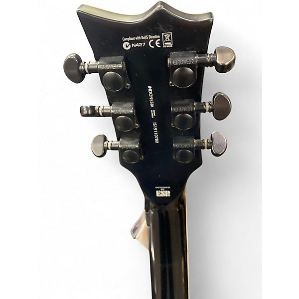 Used ESP LTD 400B Flat Black Baritone Guitars