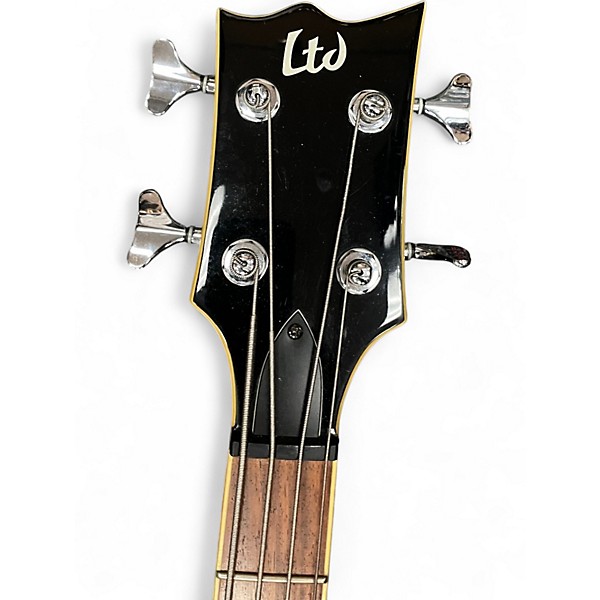 Used ESP LTD EC254AT Black Electric Bass Guitar