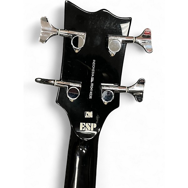 Used ESP LTD EC254AT Black Electric Bass Guitar