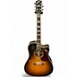 Used Gibson Hummingbird Pro Sunburst Acoustic Electric Guitar thumbnail