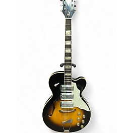 Vintage 1965 Kay swingmaster 2 Tone Sunburst Hollow Body Electric Guitar