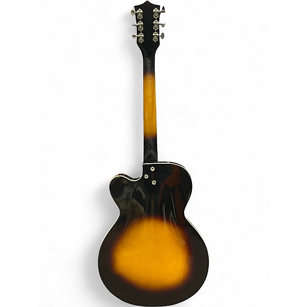 Vintage 1965 Kay swingmaster 2 Tone Sunburst Hollow Body Electric Guitar