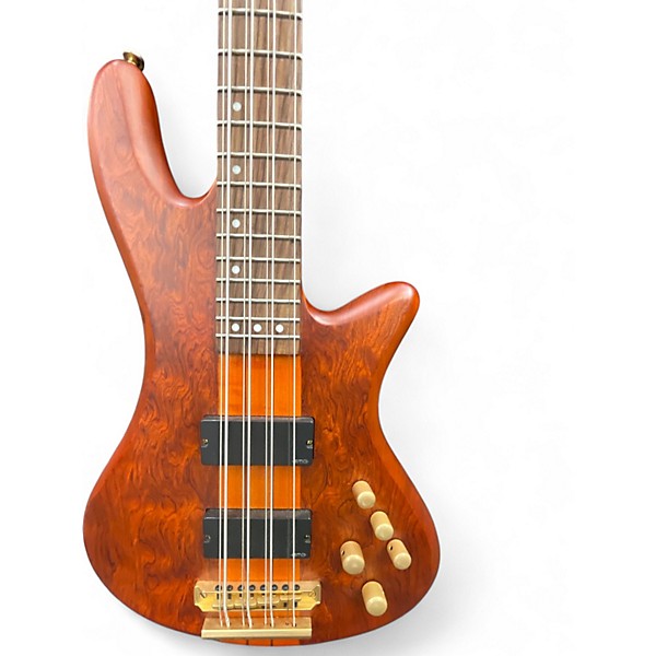 Used Schectec DIAMOND SERIES Amber Electric Bass Guitar