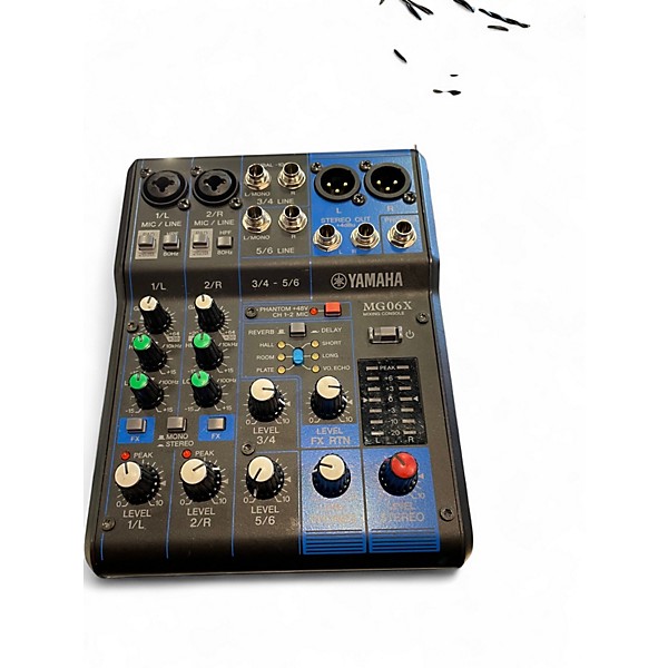 Used Yamaha MG06X Unpowered Mixer | Guitar Center
