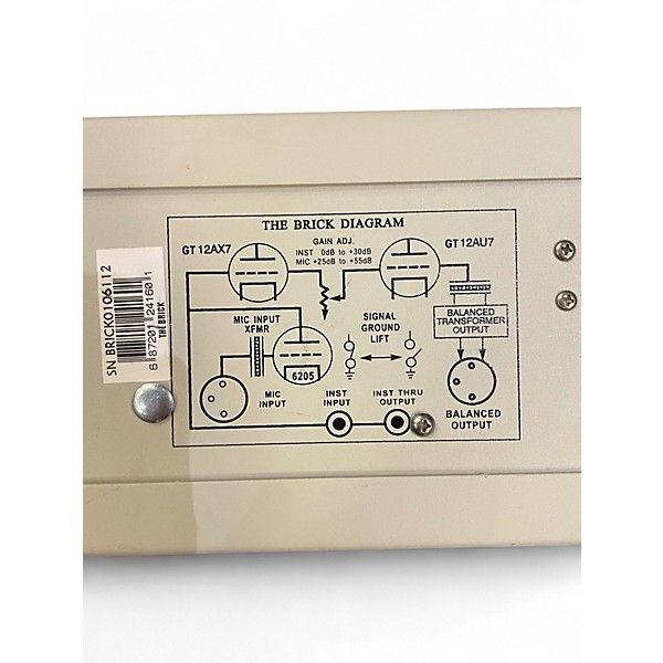 Used Groove Tubes THE BRICK Microphone Preamp