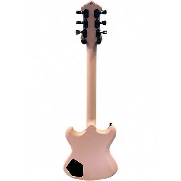 Used Knaggs HONGA Pink Solid Body Electric Guitar