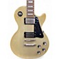 Used 2012 Epiphone Les Paul Standard Limited Edition TV Silver Solid Body Electric Guitar