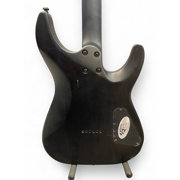 Used Schecter Guitar Research OMEN ELITE 6 LH Crimson Red Burst Solid Body Electric Guitar