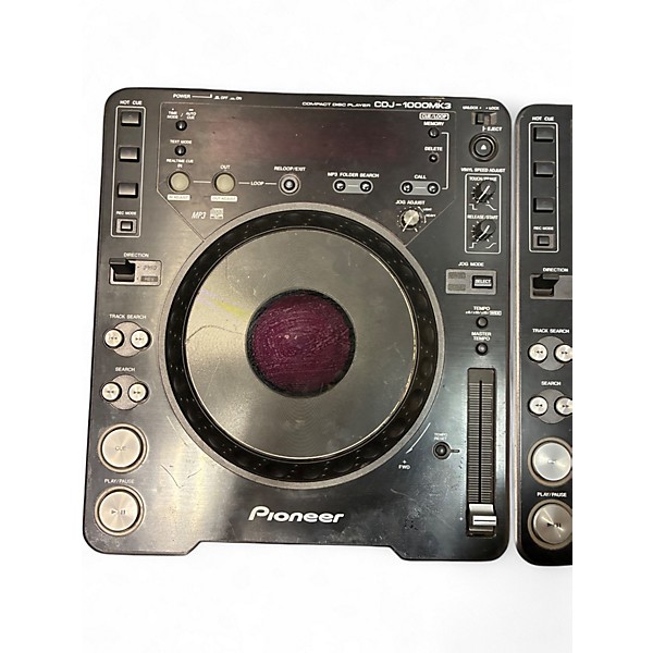 Used Pioneer DJ CDJ-1000MK3 Pair Turntable