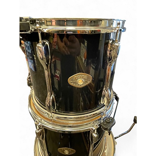 Used TAMA 4 Piece Rockstar Black Drum Kit