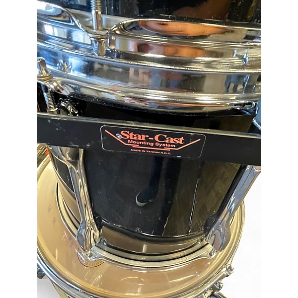 Used TAMA 4 Piece Rockstar Black Drum Kit