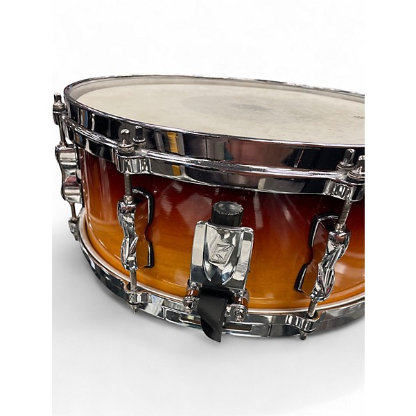 Used TAMA 14X6.5 Superstar Snare 2 Tone Sunburst Drum