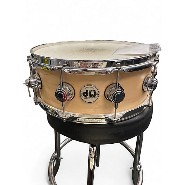 Used DW 6X14 Collector's Series Maple Snare Natural Drum