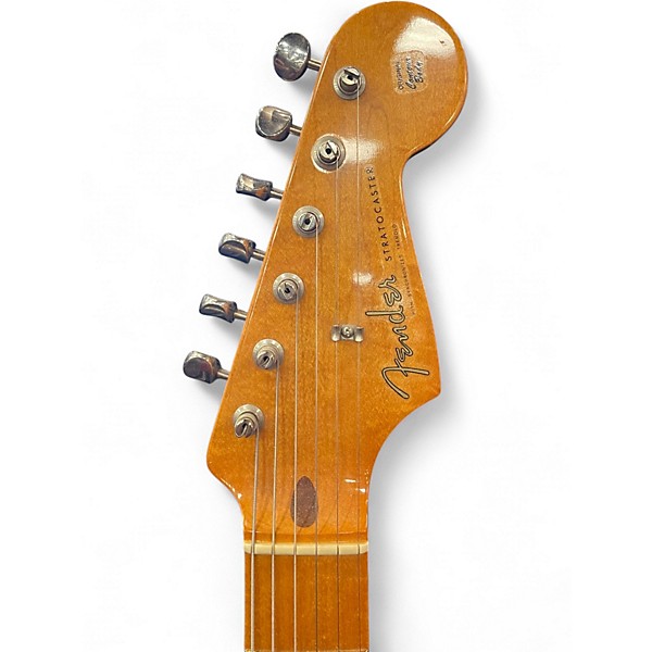 Used Fender usa 57 reissue strat Black Solid Body Electric Guitar