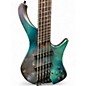 Used Ibanez EHB1505MS Ocean Turquoise Electric Bass Guitar thumbnail