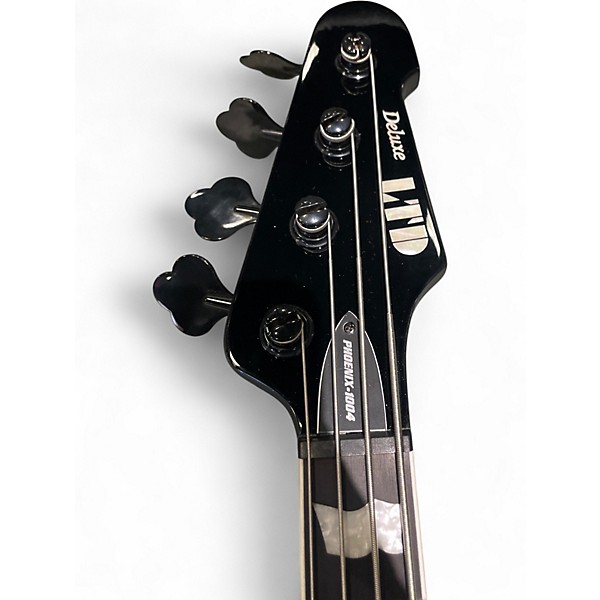 Used ESP LTD Phoenix 1004 4 String Black Electric Bass Guitar