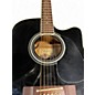 Used Takamine EF3418CX BLACK Acoustic Electric Guitar