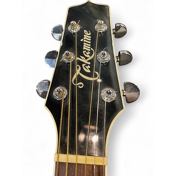 Used Takamine EF3418CX BLACK Acoustic Electric Guitar