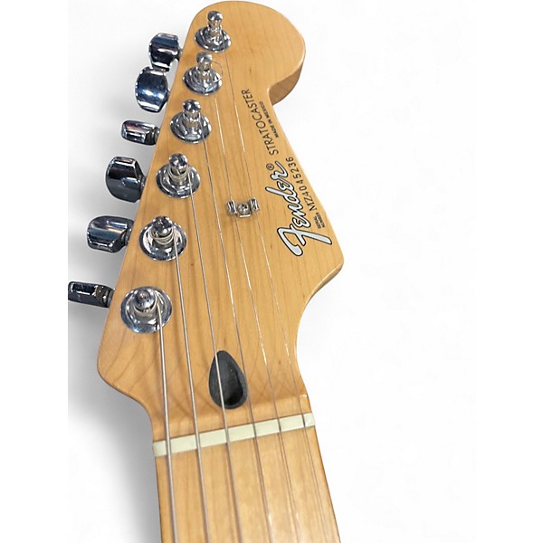 Used Fender Standard Stratocaster Purple Solid Body Electric Guitar