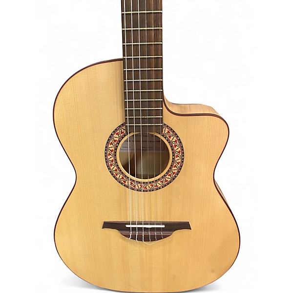 Used Manuel Rodriguez Caballero 11 CUTAWAY WITH FISHMAN Natural Classical Acoustic Electric Guitar