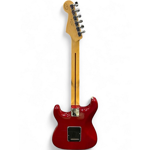 Used Fender Player Stratocaster Candy Apple Red Solid Body Electric Guitar