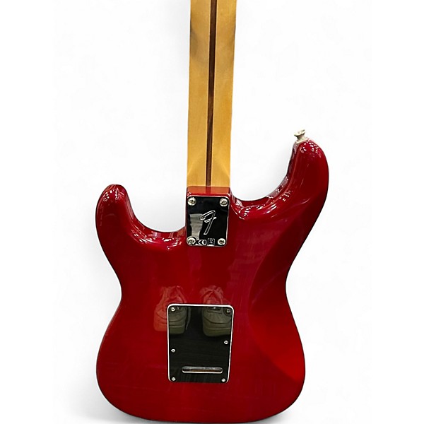 Used Fender Player Stratocaster Candy Apple Red Solid Body Electric Guitar